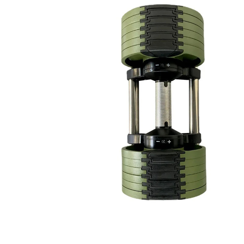32KG Adjustable Dumbbell – Quick Weight Change in 2KG Increments for Home Strength Training
