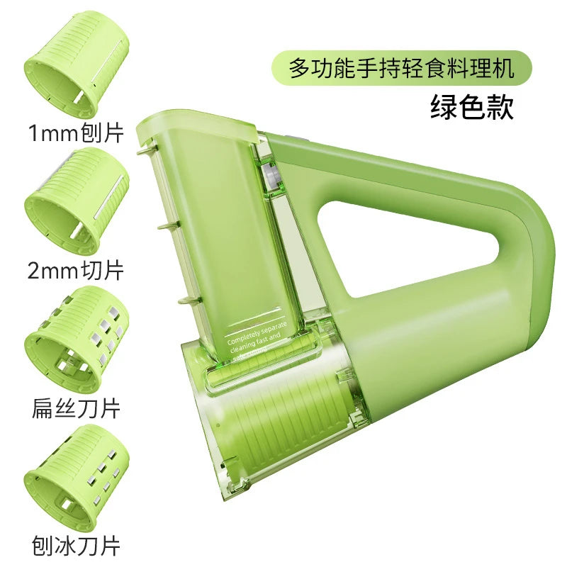 Electric Handheld Vegetable Cutter – Multifunctional Shredder & Slicer