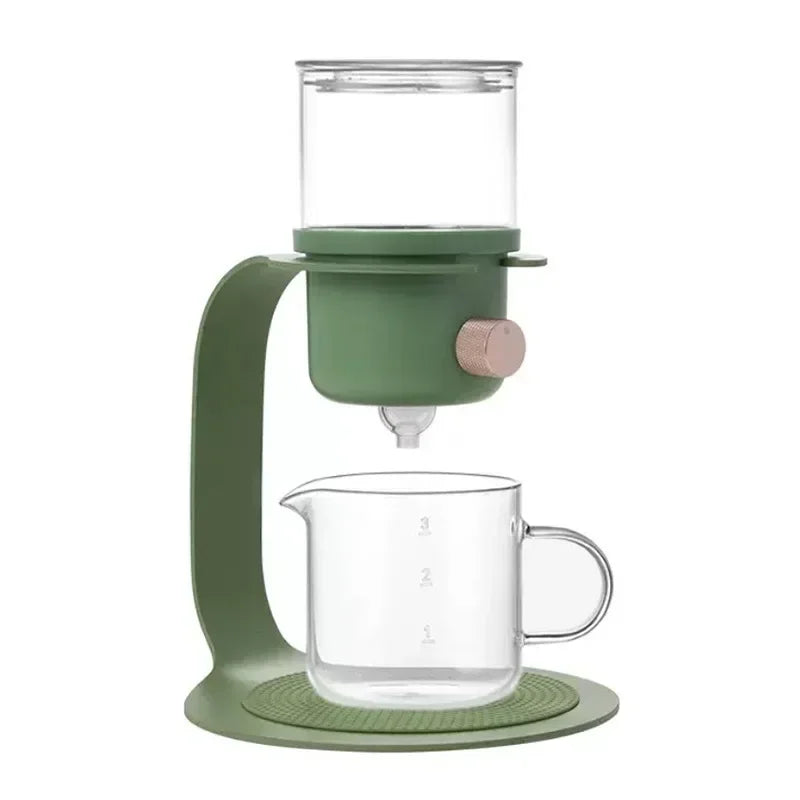 Household Glass Teapot – Drip Filter Ice Drop Cold Extraction Coffee & Tea Pot