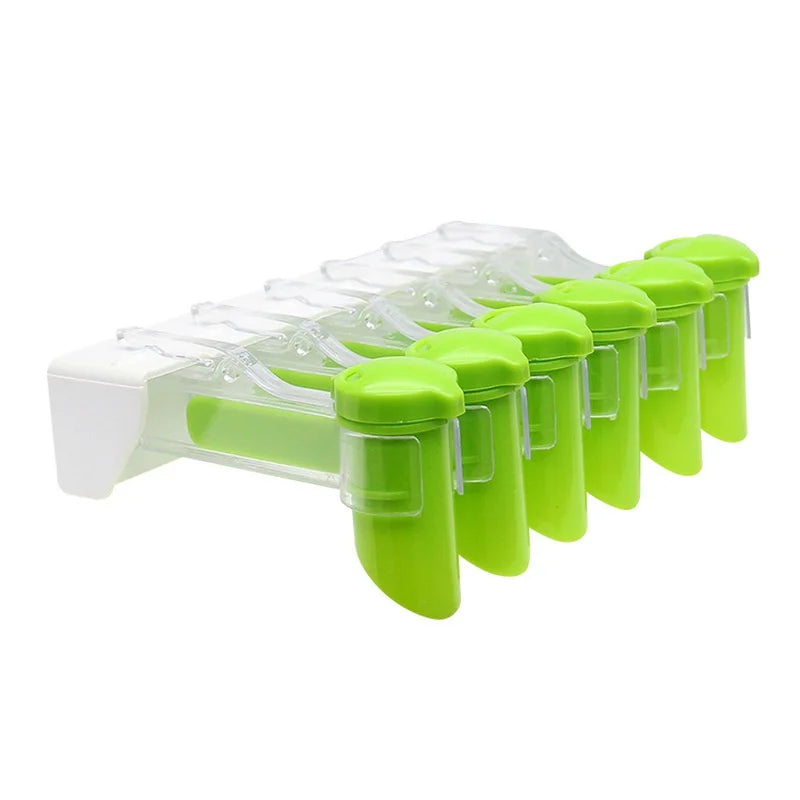 Wall-Mounted Hanging Seasoning Bag Organizer – 6/10 Grid Spice Rack