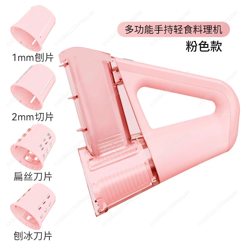 Electric Handheld Vegetable Cutter – Multifunctional Shredder & Slicer