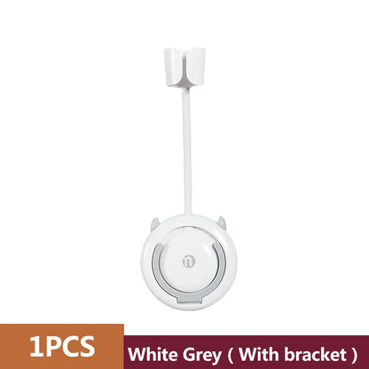 Wall-Mounted Hands-Free Hair Dryer Holder with 360° Adjustment