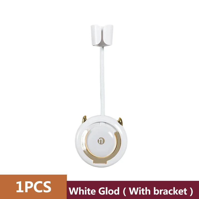 Wall-Mounted Hands-Free Hair Dryer Holder with 360° Adjustment