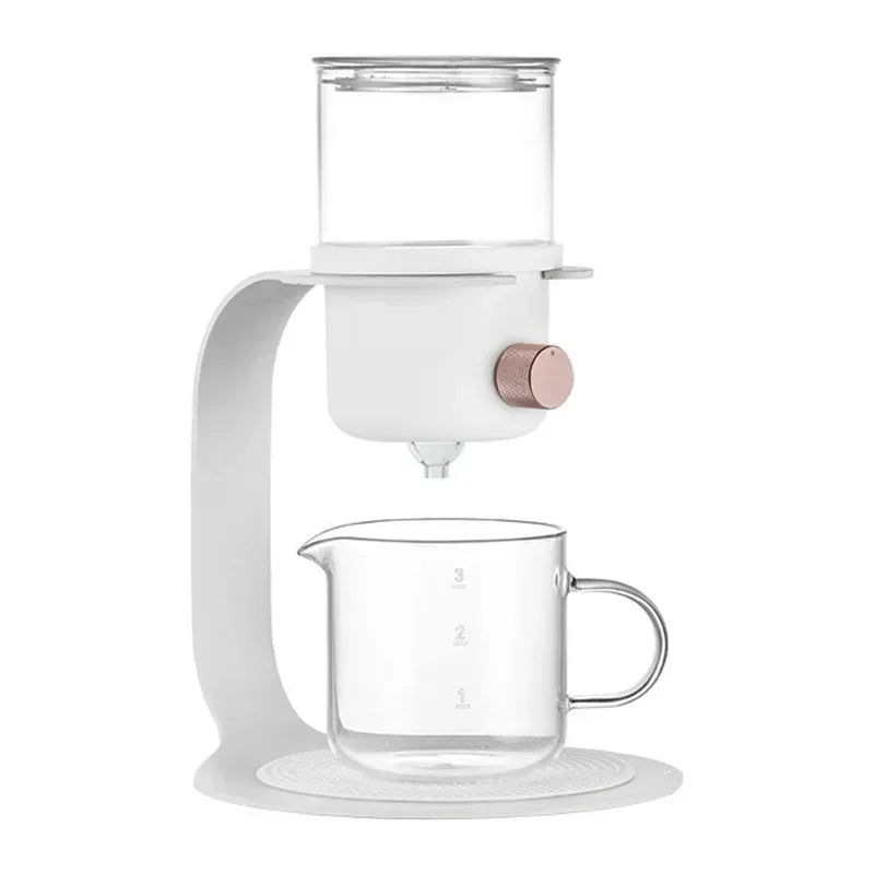 Household Glass Teapot – Drip Filter Ice Drop Cold Extraction Coffee & Tea Pot