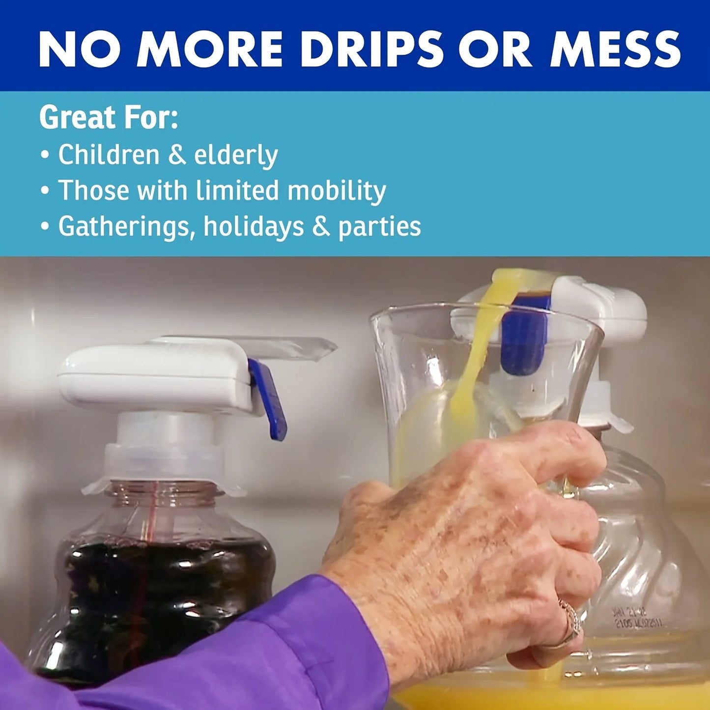 Hands-Free Beverage Dispenser for Refrigerators with Auto Straw