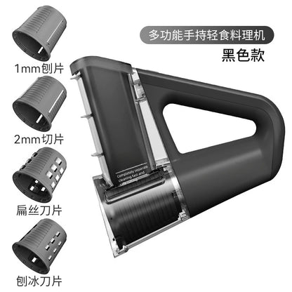 Electric Handheld Vegetable Cutter – Multifunctional Shredder & Slicer